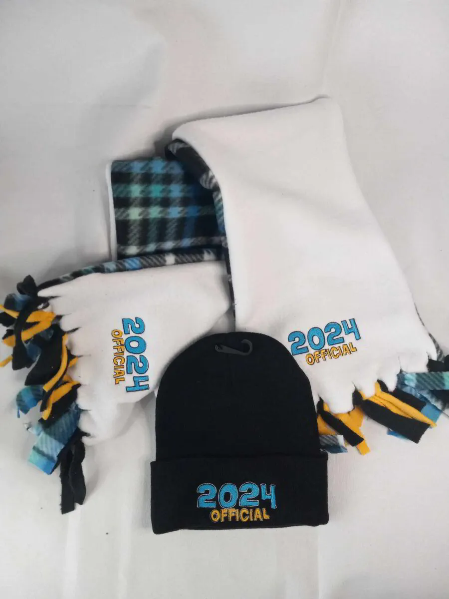 2024 Official Embroidered Scarf Set!