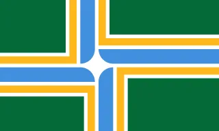 Flag of the city of Portland, Oregon