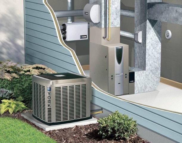 A heating and air conditioning system - Phyxter