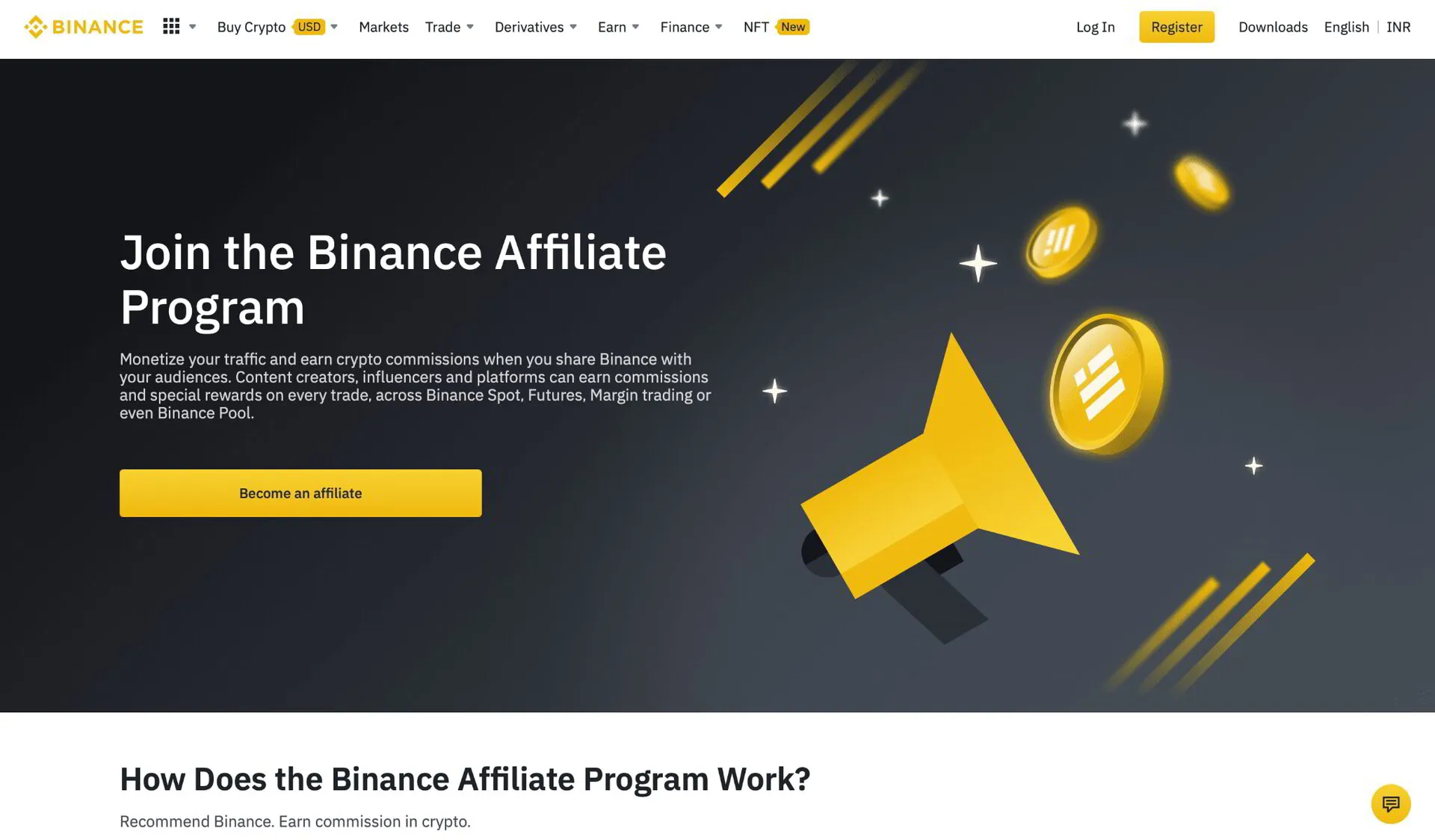 Binance Crypto Affiliate Program