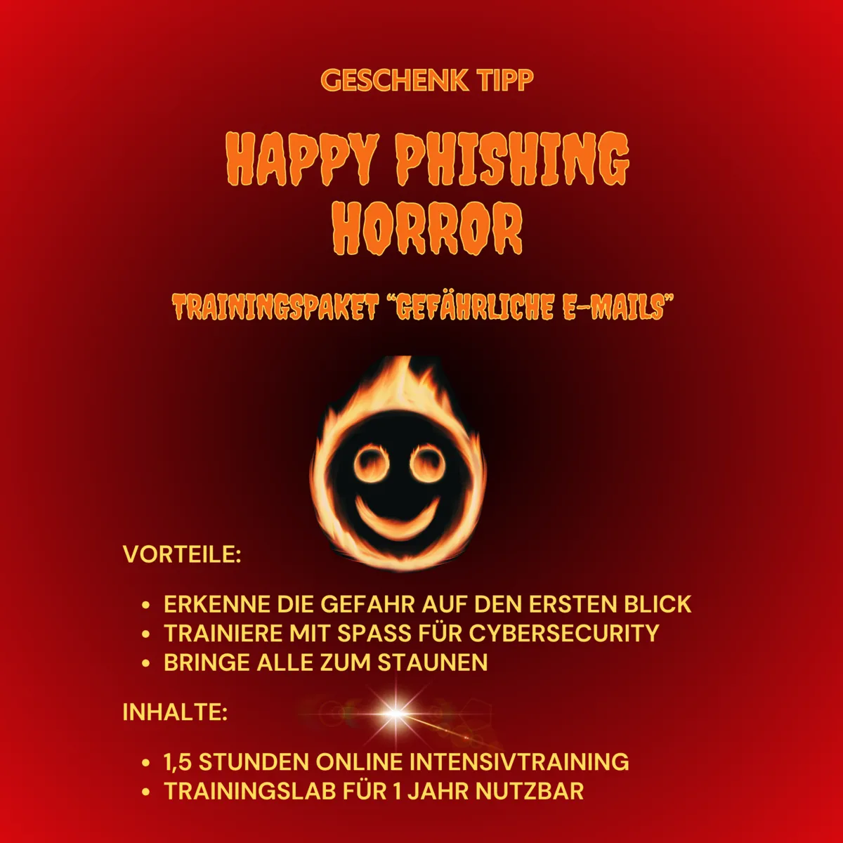Geschenkgutschein "Happy Phishing Horror"