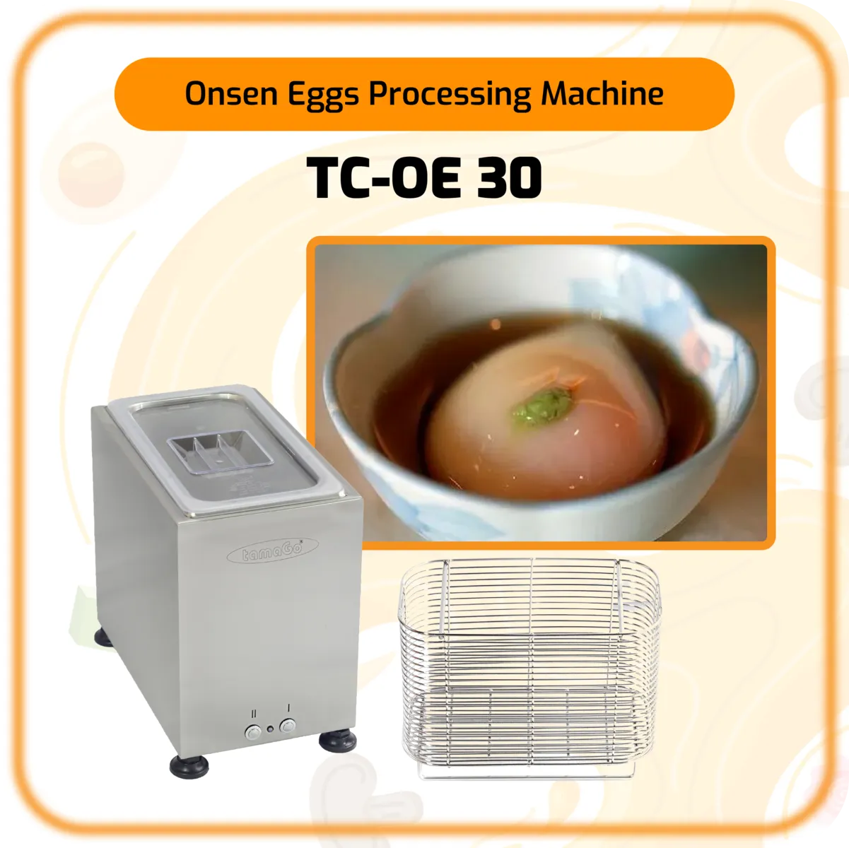 Onsen Egg Processing Machine