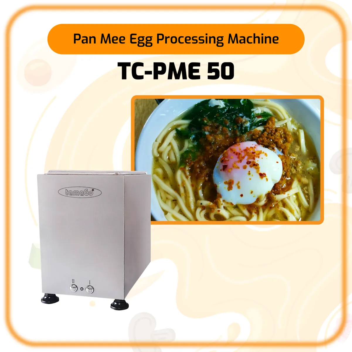 Pan Mee Egg Processing Machine