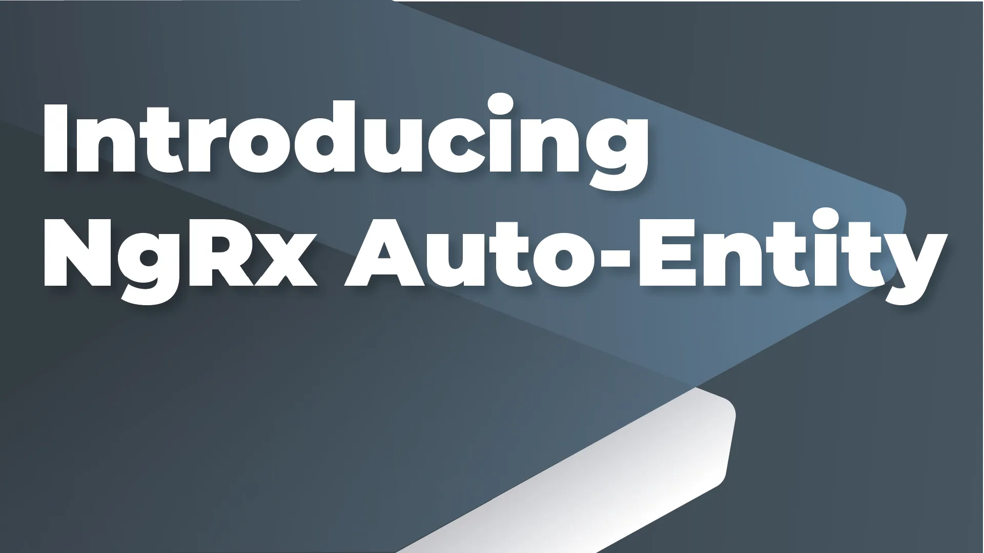 Introducing NgRx Auto-Entity