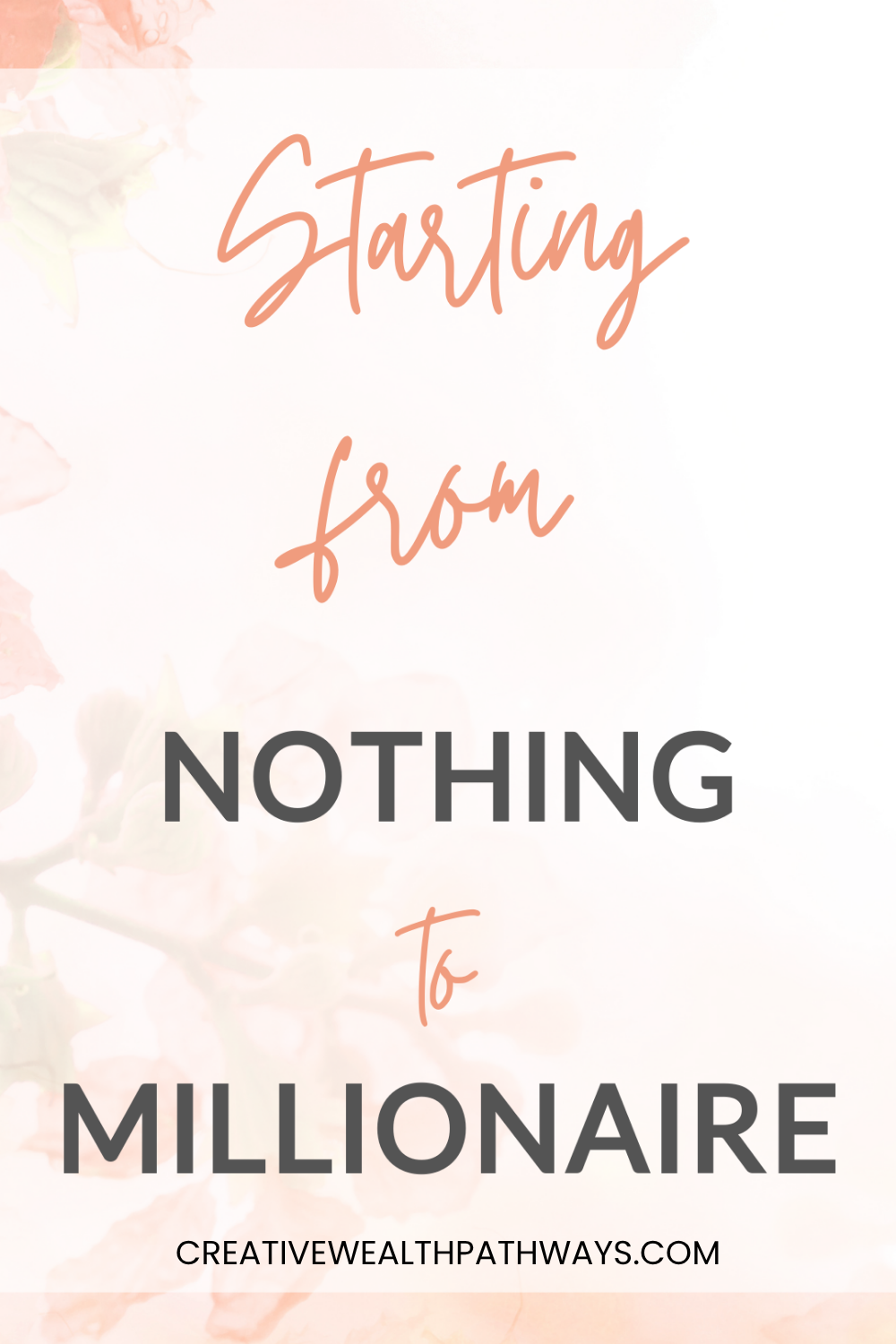 Person writing financial goals in a notebook beside laptop and money jar, symbolizing how to become a millionaire from nothing through smart habits and strategy.
