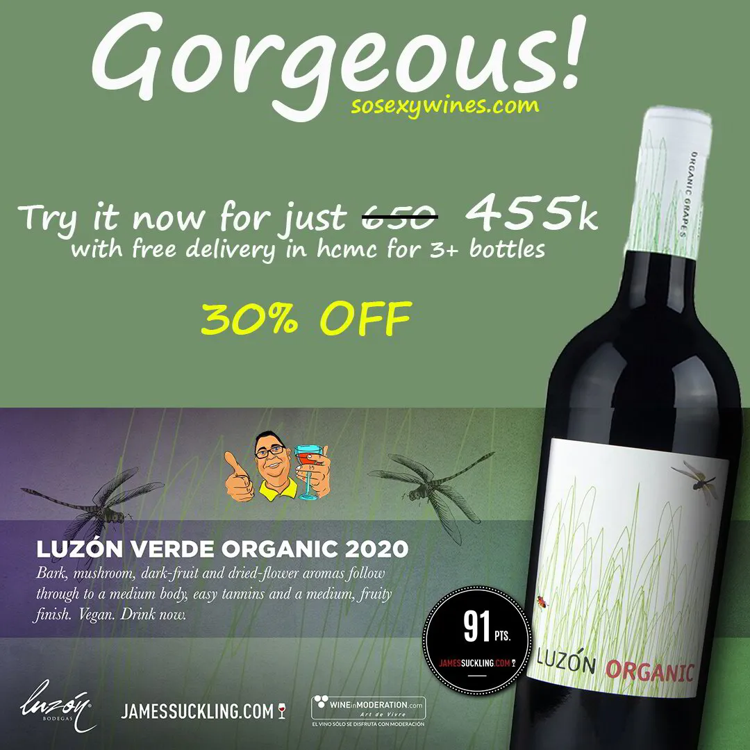 Luzon organic red, limited time offer