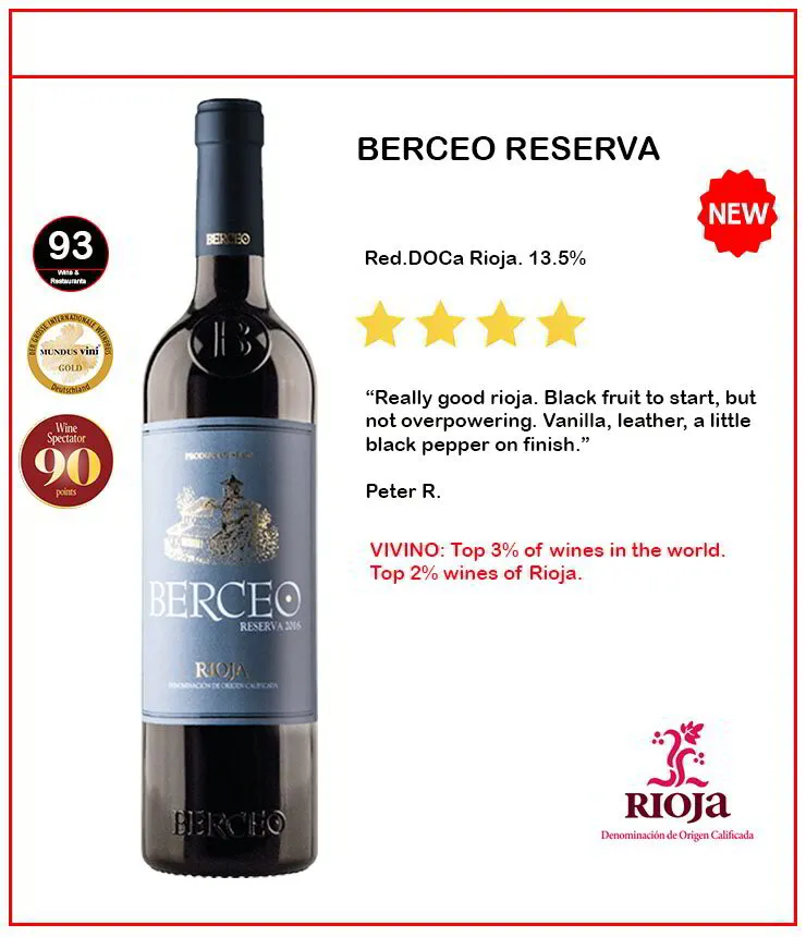 Berceo Reserva - 1.400k