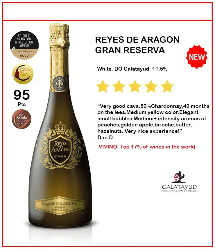52.- Reyes de Aragon Gran Reserva - 2.300k