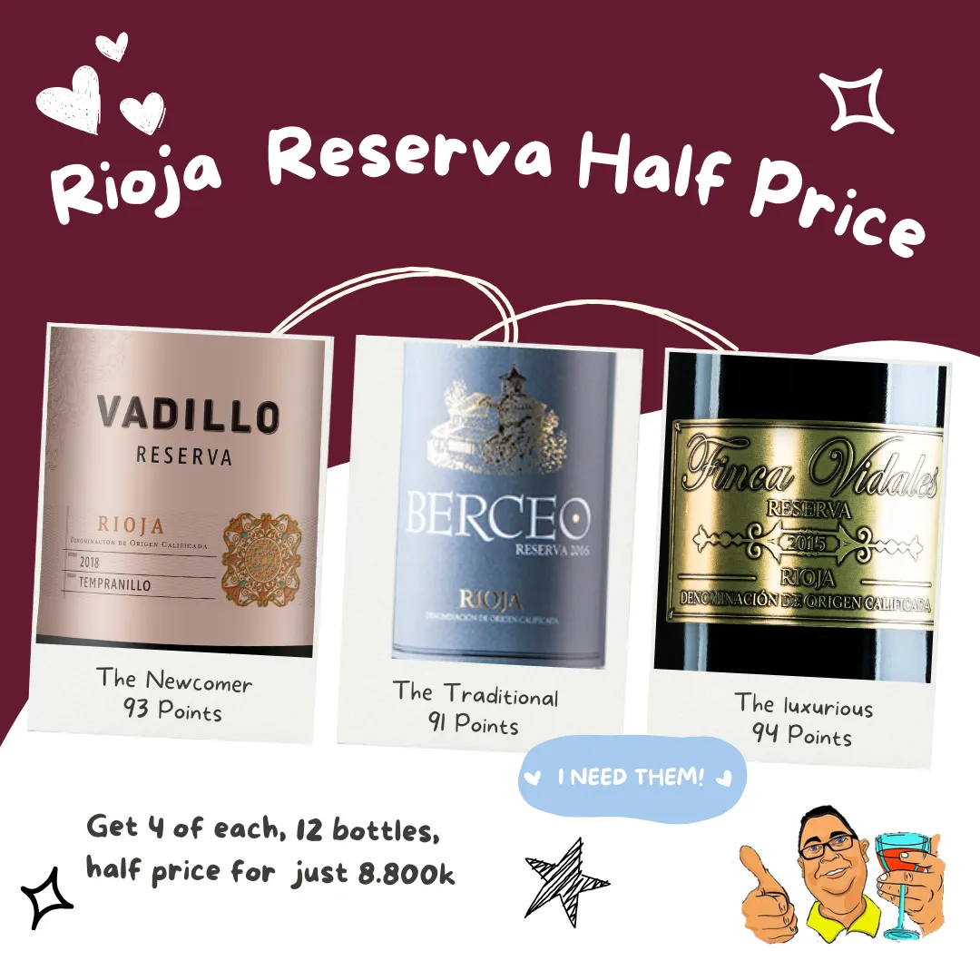 Rioja Reserva Half Price 