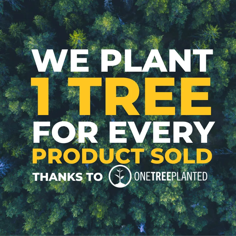 one tree planted for every product sold