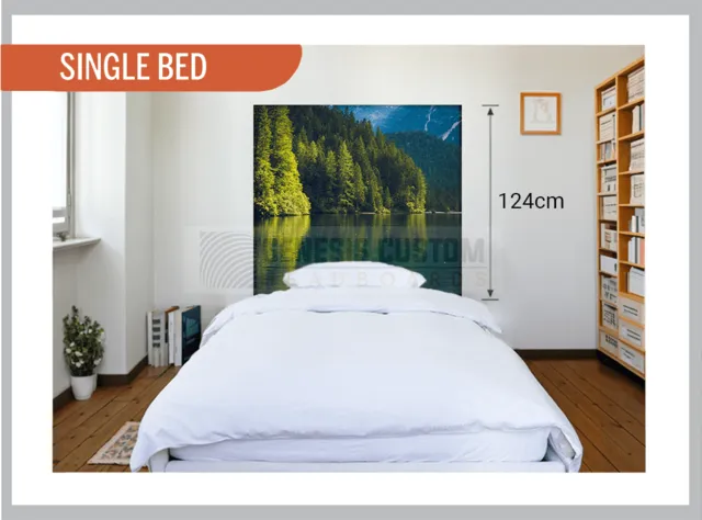 natural artwork 3 daylight lake single bed124cm