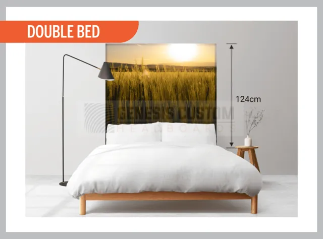 natural artwork 5 double bed 124cm