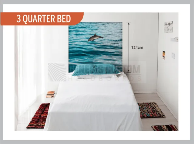 Oceanic Artwork three-quarter bed 124cm