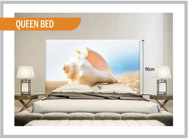 Oceanic Artwork queen bed 90cm