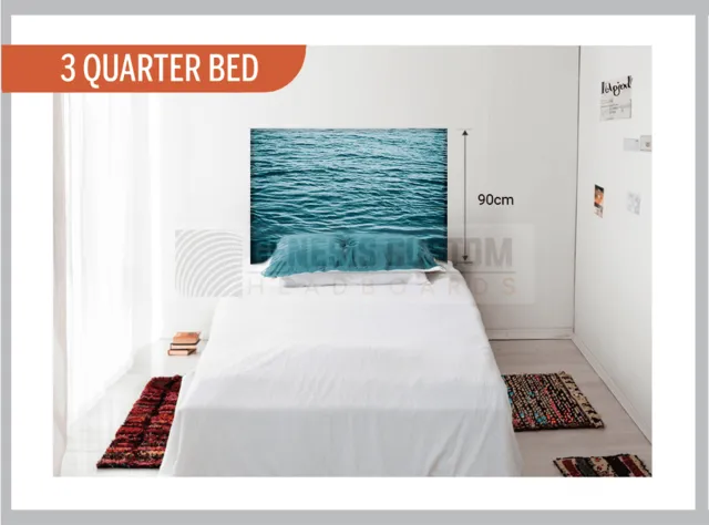 Oceanic Artwork three-quarter bed 90cm