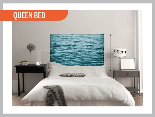 Oceanic Artwork queen bed 90cm