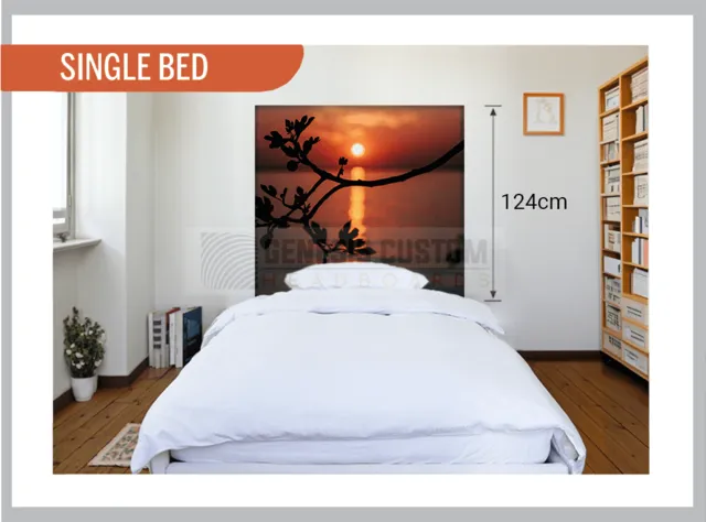 scenic artwork  single bed124cm