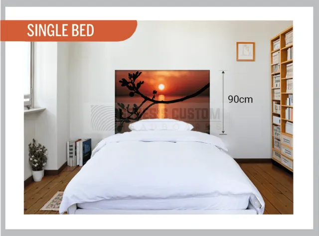 scenic artwork single bed 90cm