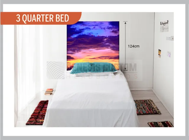 scenic artwork 2 three-quarter bed 124cm
