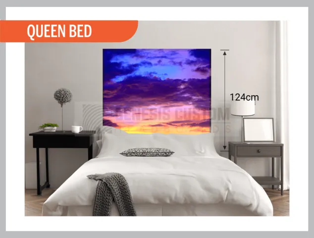 scenic artwork 2 queen bed 124cm