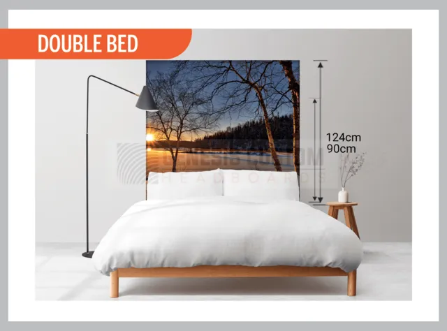 scenic artwork 3 double bed 124cm