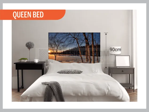 scenic artwork 3 queen bed 90cm