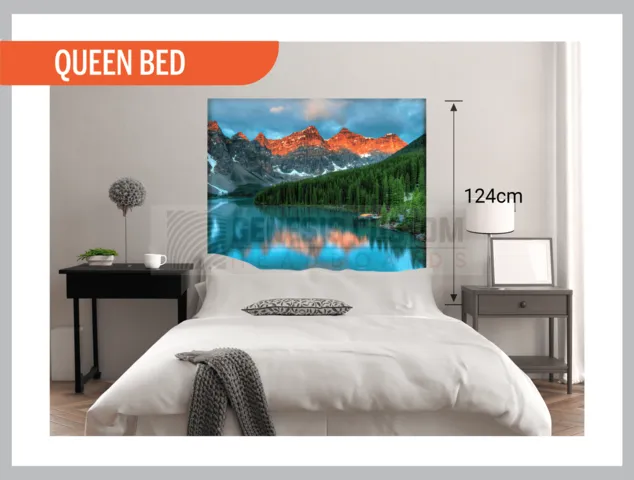 scenic artwork 4 queen bed 124cm