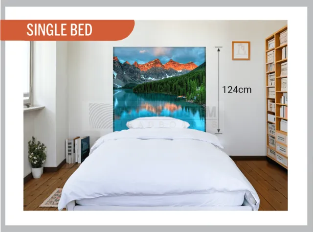 scenic artwork 4 single bed124cm