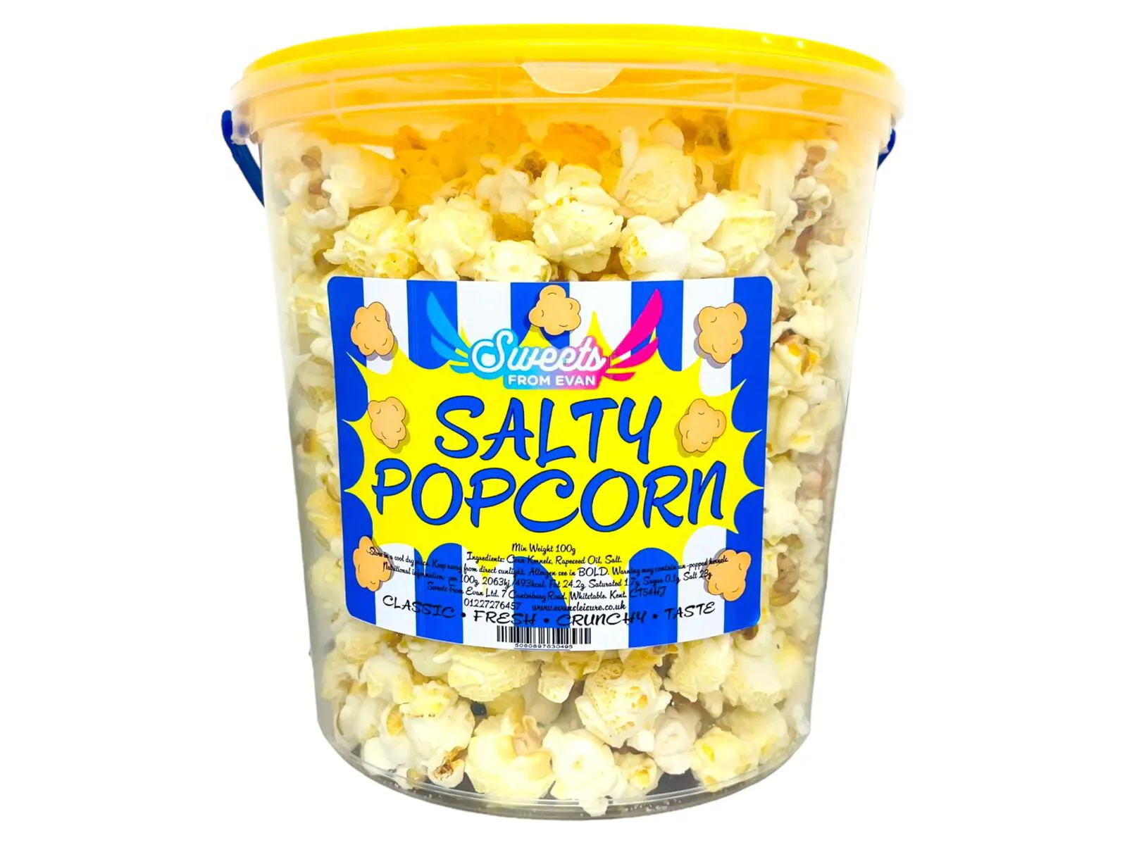 36x Salted Popcorn 2.3 Litre