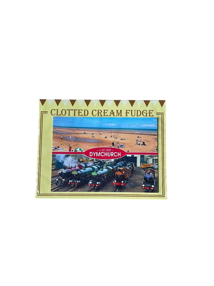 140g  Clotted Cream Seaside Town Gift Postcard Boxes 