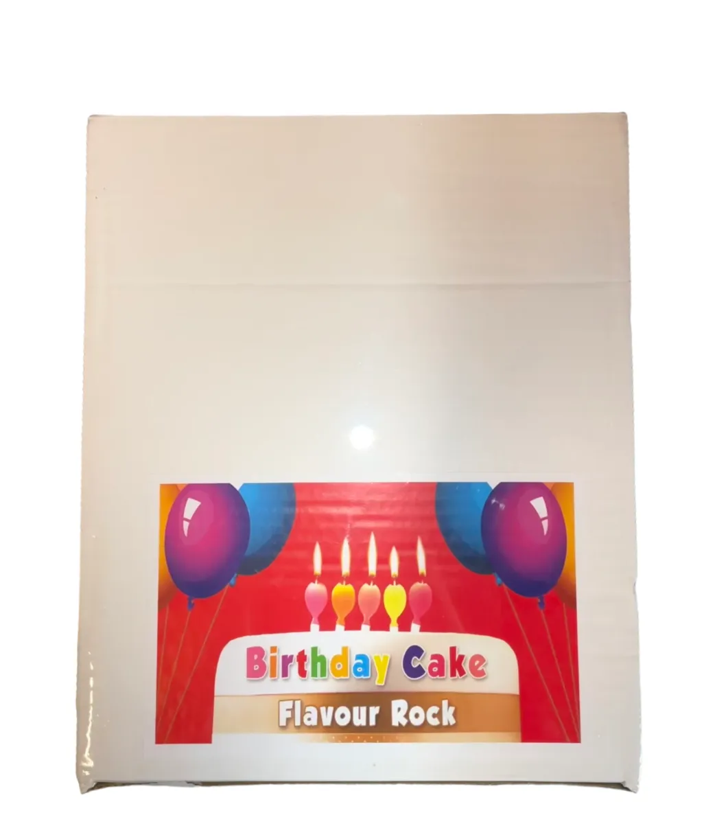 100x Birthday Cake Flavoured Rock Sticks