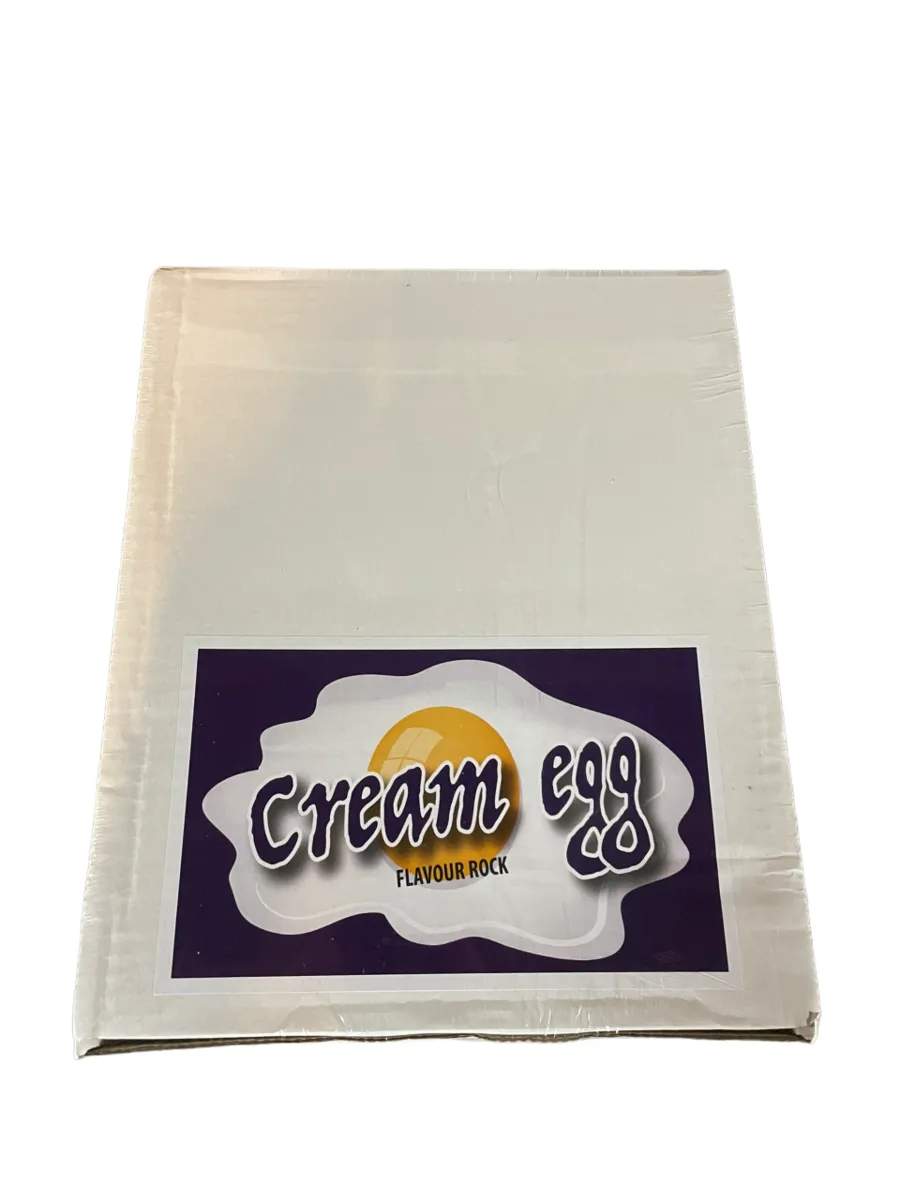 100x Cream Egg Flavoured Rock