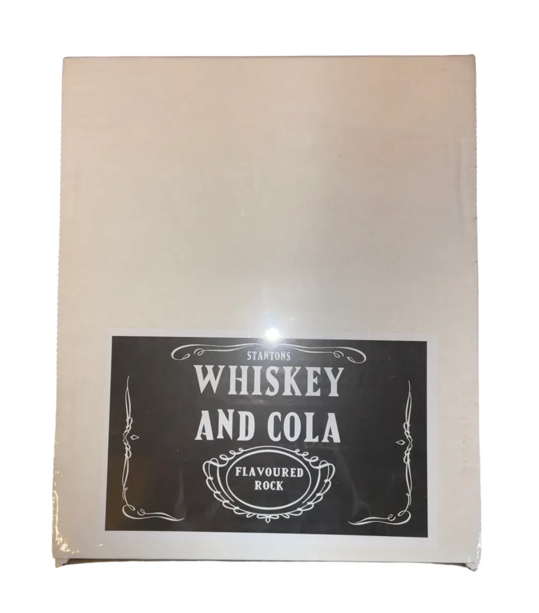  100x Whiskey & Cola Flavoured Rock Sticks