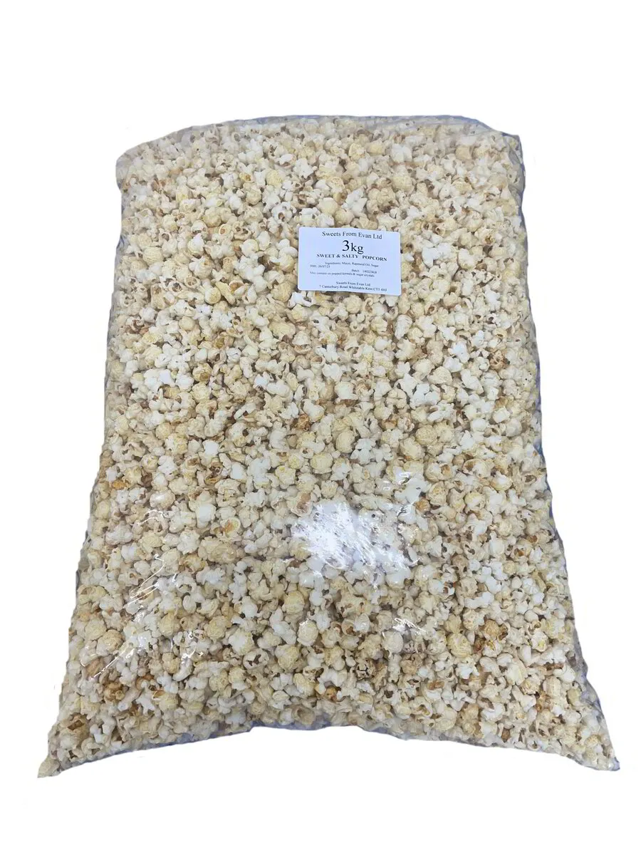 Sweet & Salted Popcorn Sack 3kg