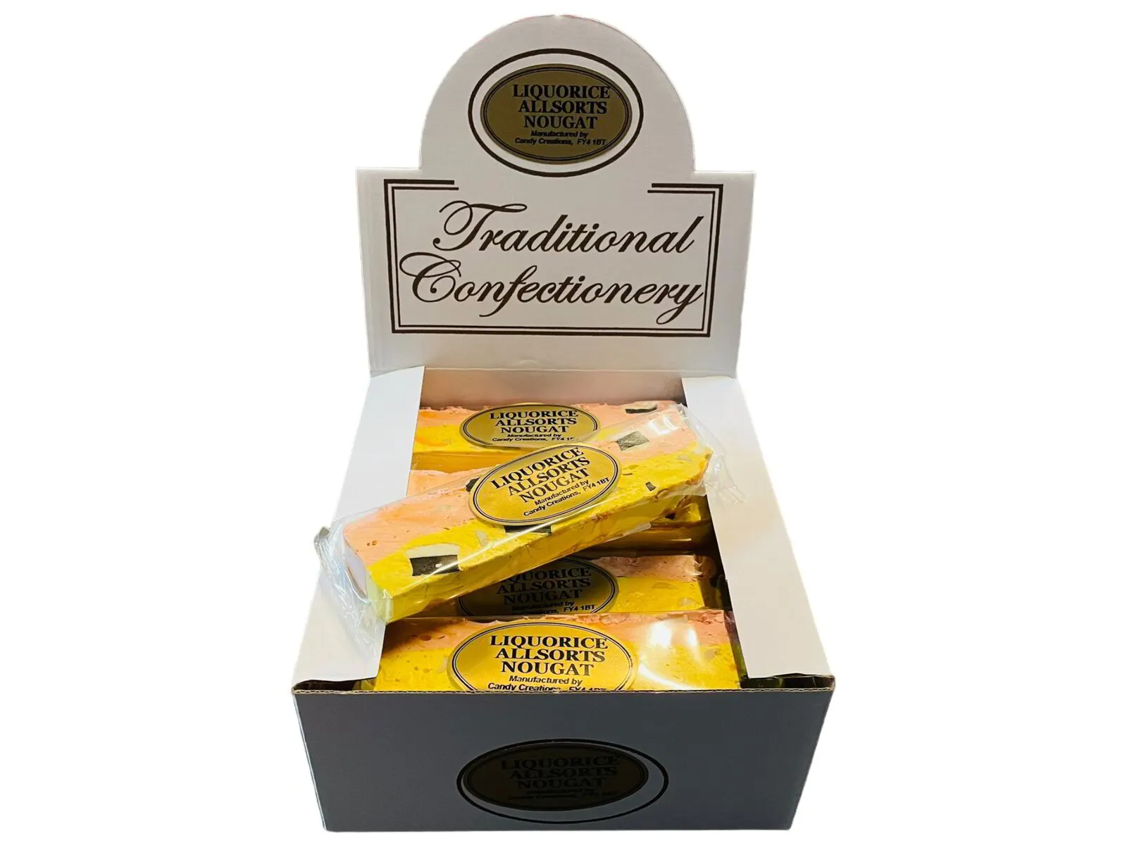 16x Liquorice Allsorts Nougat Bars