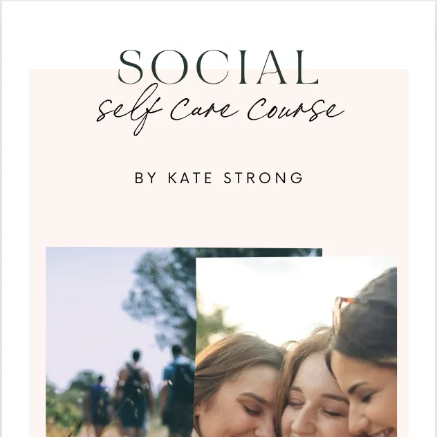 Social Self Care Course Workbook