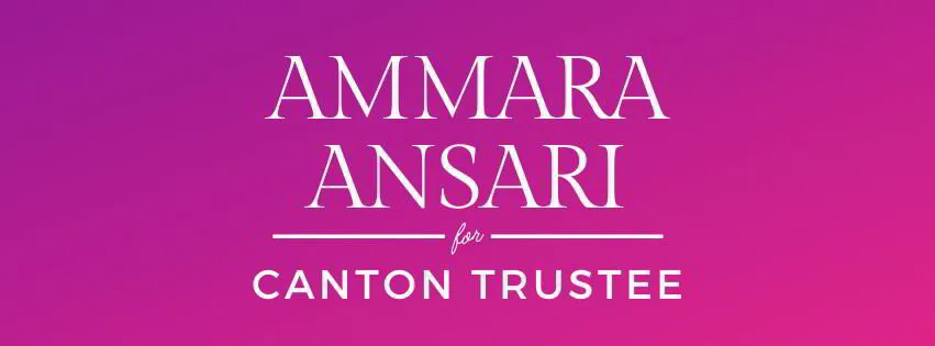 Ammara Ansari for Canton Township Trustee