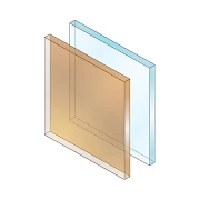 Bronze-Tinted Glass