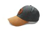 Voetspore Charcoal & Tan Cap 