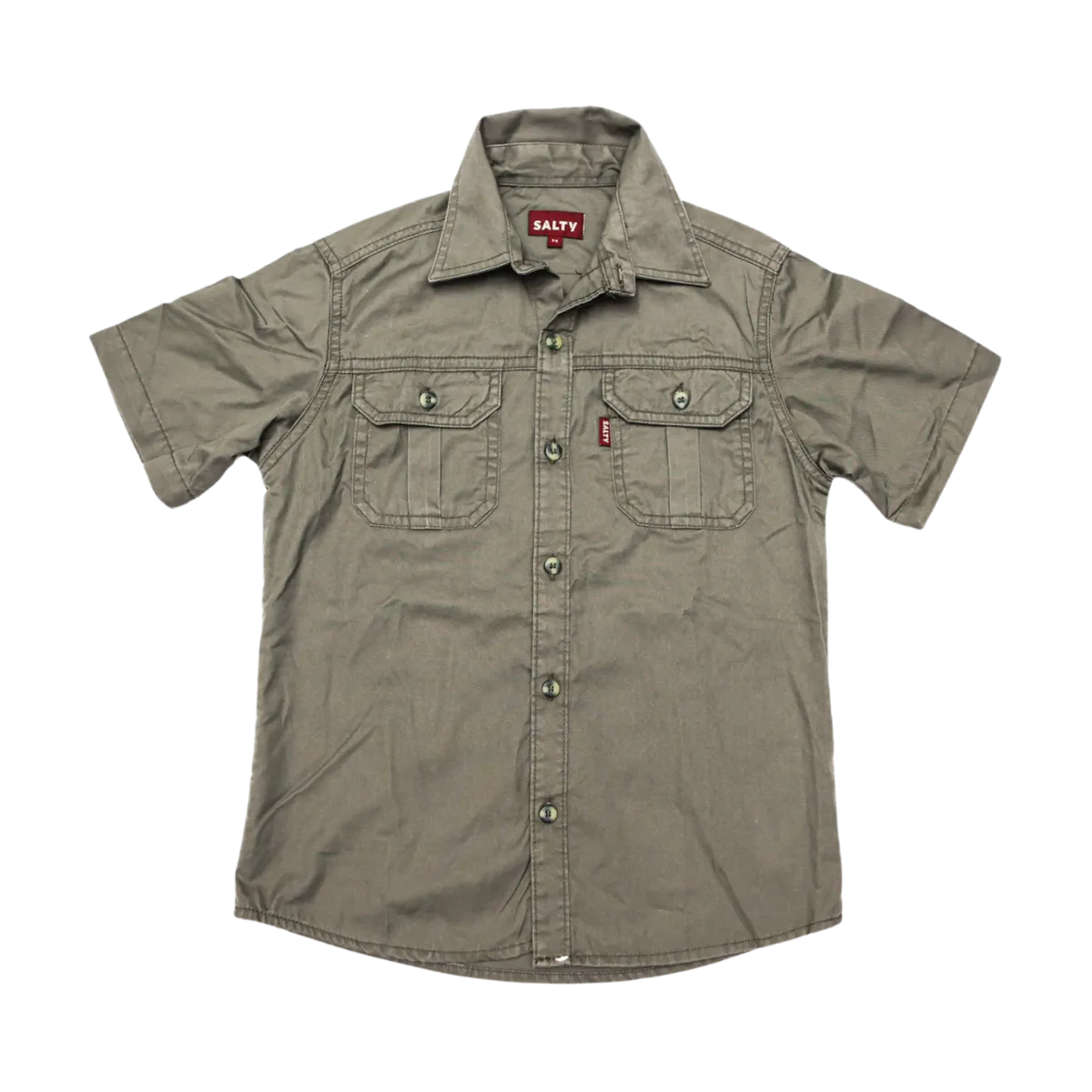 Boys Olive Shirt