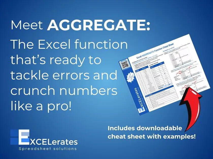 Mastering the AGGREGATE Function in Excel: A Comprehensive Guide