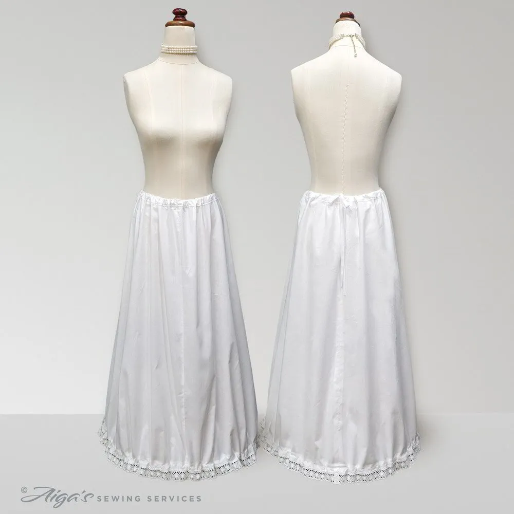 Hoop Skirt front and back view