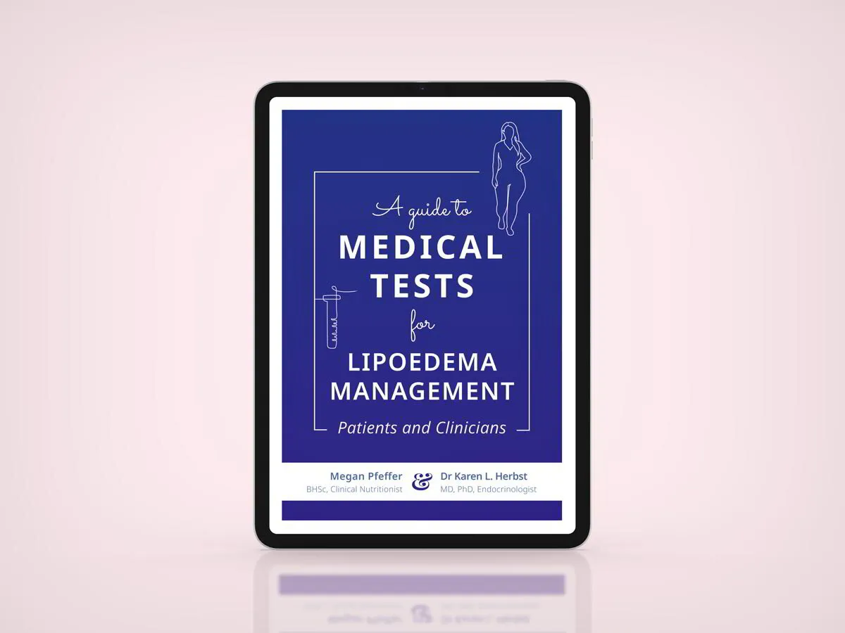 Medical tests for lipoedema management: patients and clinicians