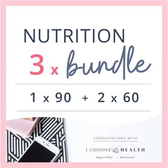Nutrition Starter x 3 Bundle