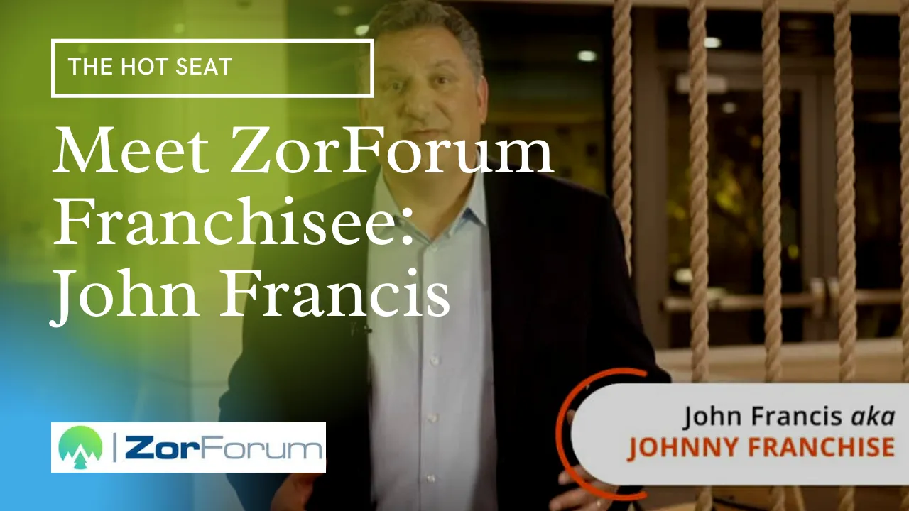 ZorForum Awards First Franchise to Industry Expert John Francis