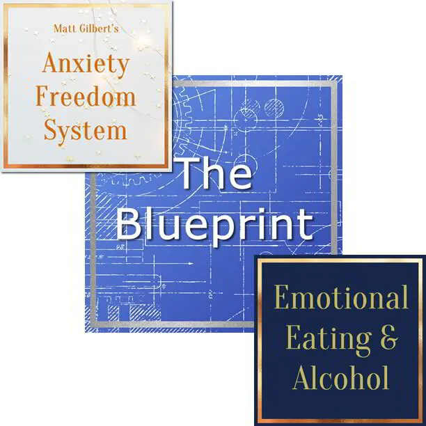 The Blueprint, Anxiety Freedom System and Emotional Eating discounted Hypnotherapy Training.
