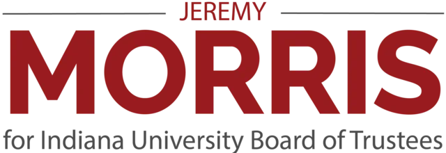 Jeremy Morris for IU Board of Trustees Logo