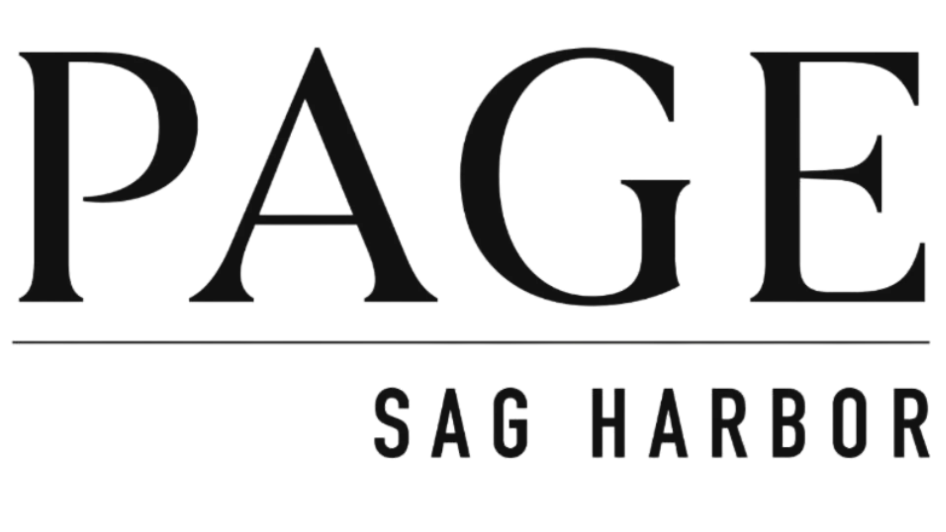 Page Sag Harbor