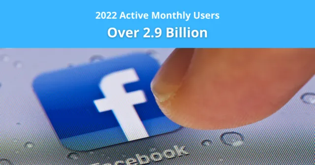 Over 2.9 Billion Active Users