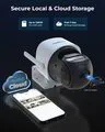 Instacam Reolink Trackmix LTE & Solar Panel Combo - BATTERY 2K 4MP Dual Lens Sim Card Camera